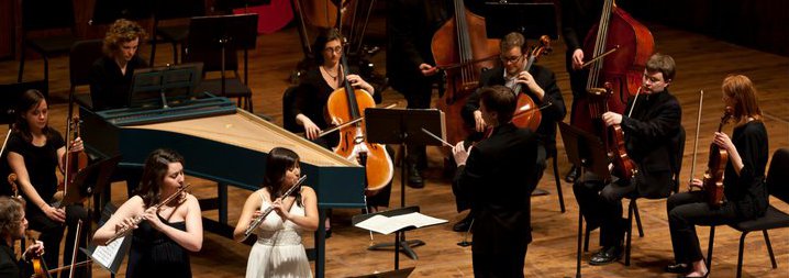Susanna plays harpsichord with the Seattle Metropolitan Chamber Orchestra